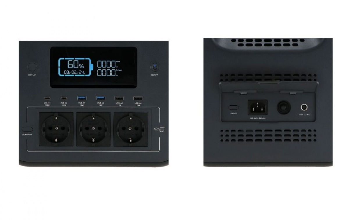 Mestic Power Station MPS-1800 in the group Caravan & Motorhome / Electronics / Electrical panels & generators / Power plant at Campmarket (83836)
