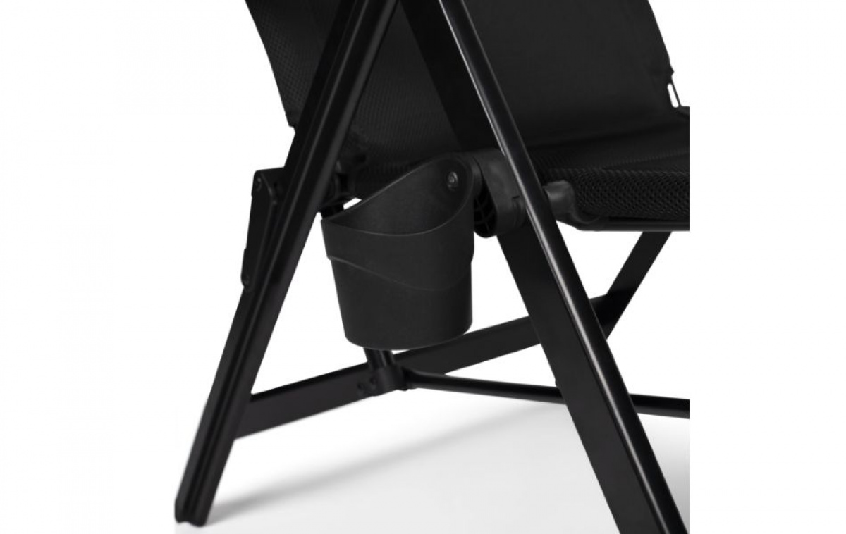 Dometic Gardina Sun Chair Black in the group Camping furniture / Camping chairs / Other Chairs at Campingvaruhuset i Norden AB (83895)