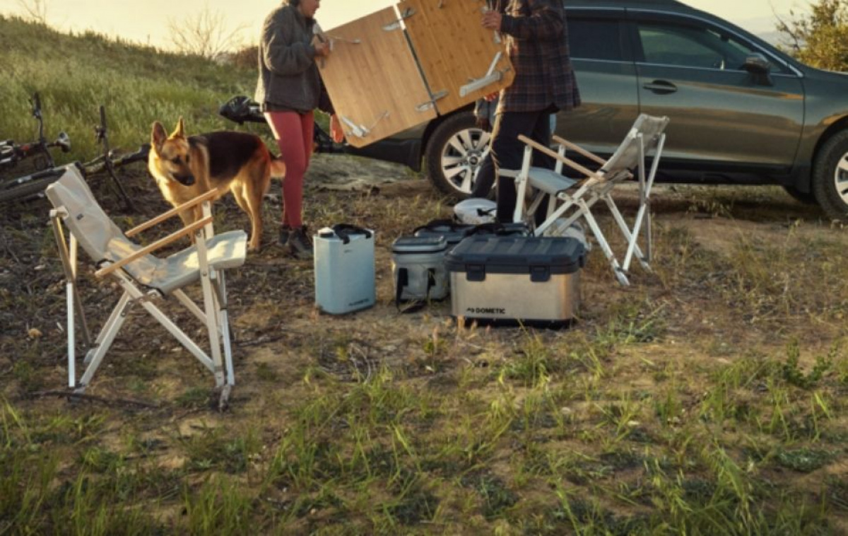 Dometic GO Compact Chair Ash in the group Camping furniture / Camping chairs at Campingvaruhuset i Norden AB (83903)