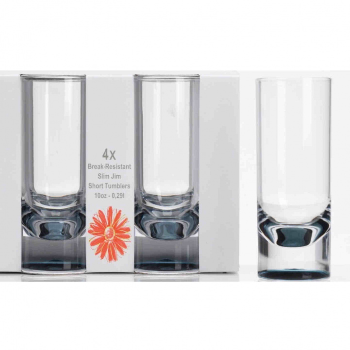 Flamefield Drinking Glass 29 ml 4-pack in the group Household & Kitchen / Glass & Mugs / Drinking glass at Campmarket (83964)