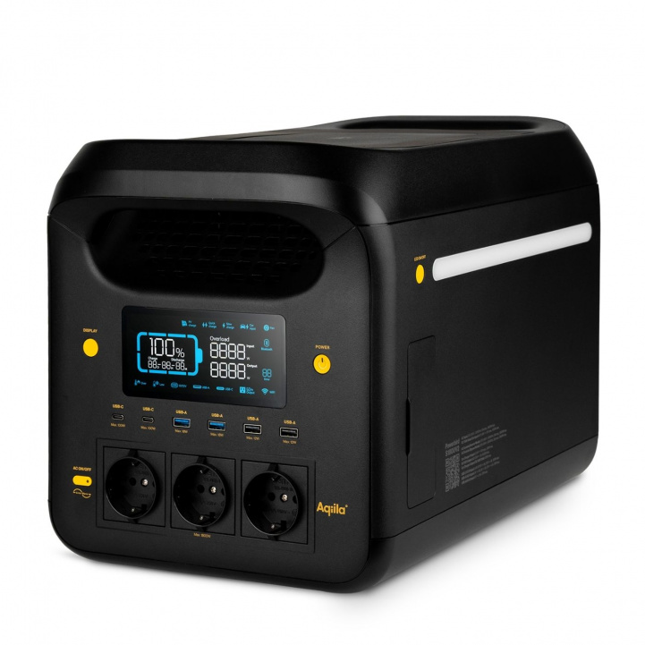 Aqiila Powerbird Powerstation S1800V2 in the group Caravan & Motorhome / Electronics / Electrical panels & generators / Power plant at Campingvaruhuset i Norden AB (83998)