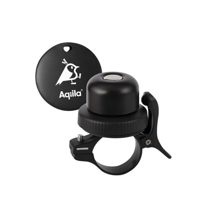 Aqiila Tagbird Tracking Tag Bicycle Bell Black in the group Other / Security / Other Security at Campingvaruhuset i Norden AB (83999)