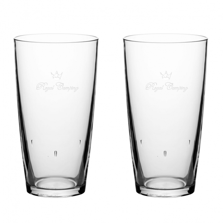 Royal Camping Beer Glass Tritan 58cl 2-Pack in the group Household & Kitchen / Serving / Glass & Mugs / Beer glass at Campmarket (84078)