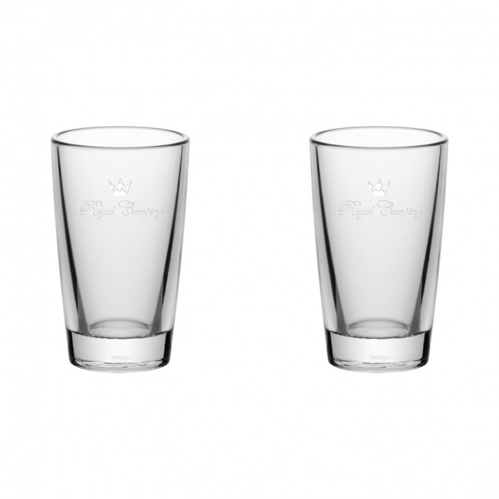 Royal Camping Shot Glass Tritan 5cl 2-Pack in the group Household & Kitchen / Serving / Glass & Mugs / Nubbe shot glass at Campingvaruhuset i Norden AB (84082)