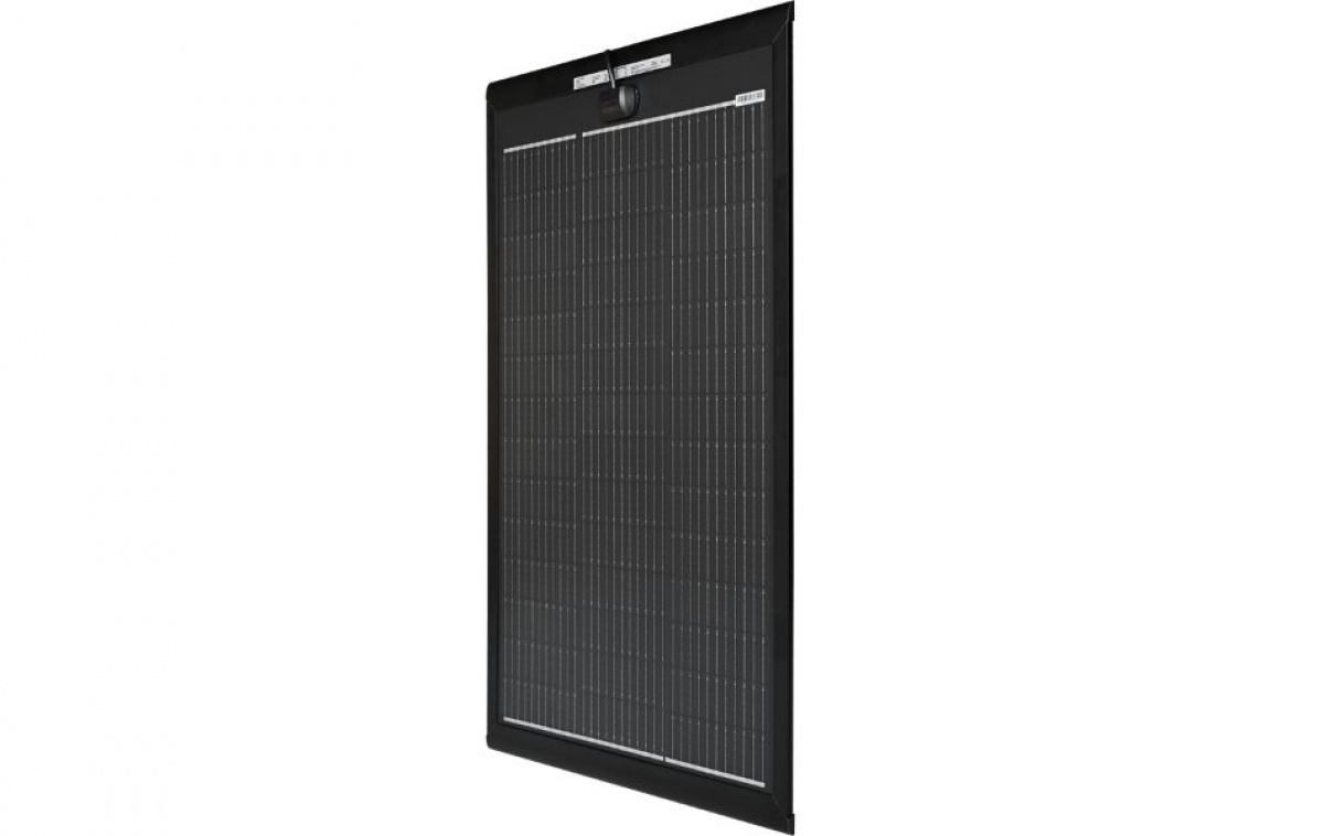 GoCamp Solar Panel Premium Shingled Black 120W in the group Caravan & Motorhome / Electronics / Solar panels at Campmarket (84087)