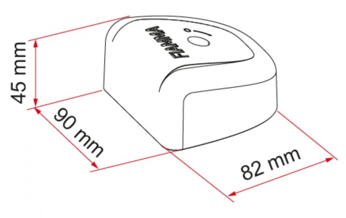 Fiamma Lock Safe Door Van in the group Caravan & Motorhome / Locks & Fittings / Security lock at Campmarket (84116)