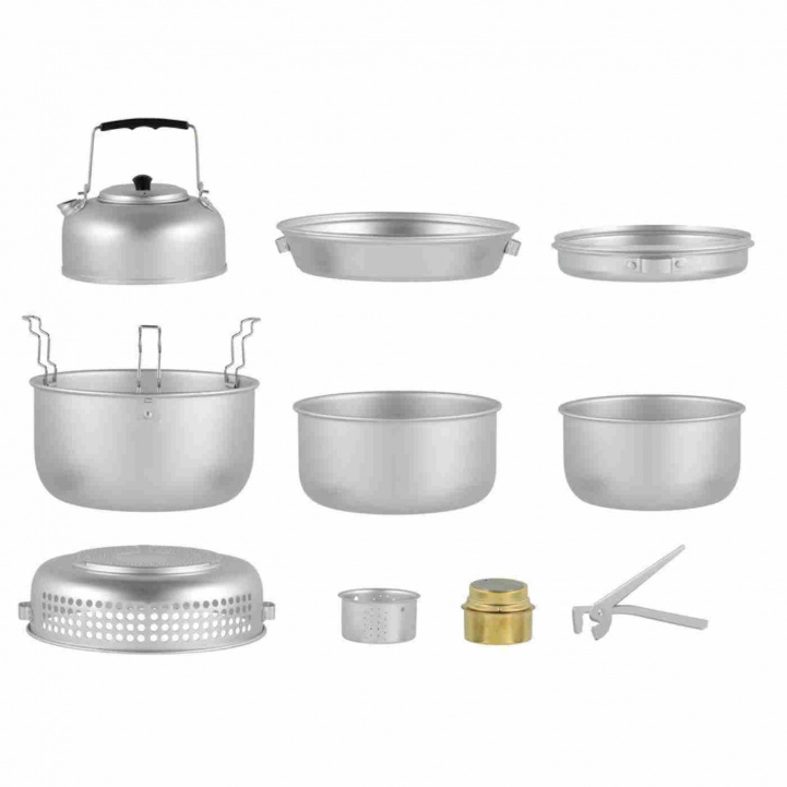Atom Camping Cookware Set in the group Outdoor / Camping kitchen & Cooking utensils at Campingvaruhuset i Norden AB (84144)