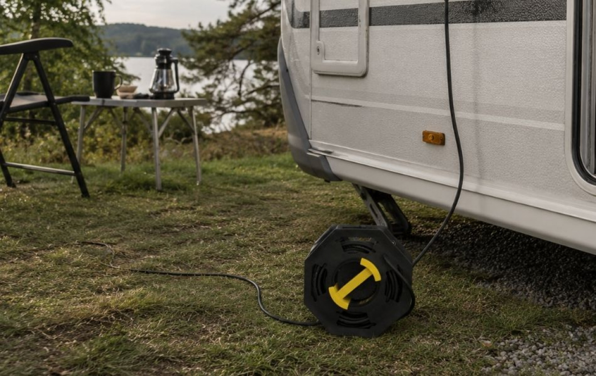 Campmaster Empty Cable Reel in the group Caravan & Motorhome / Electronics / Connection cables at Campingvaruhuset i Norden AB (84170)