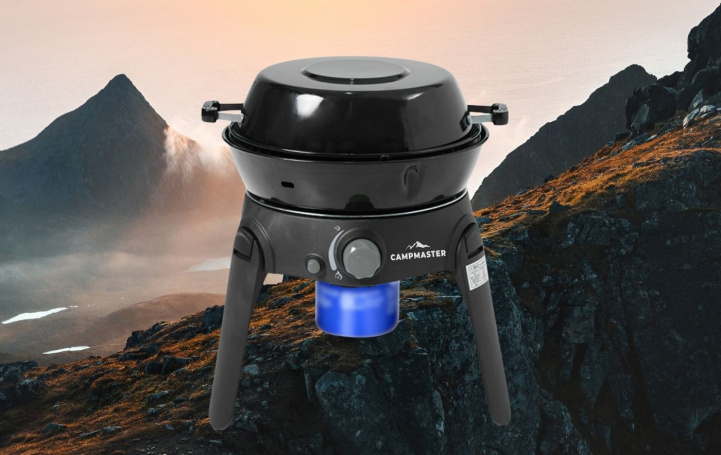 Campmaster Portable Gas Grill in the group Household & Kitchen / Grills / Gas grill at Campingvaruhuset i Norden AB (84268)