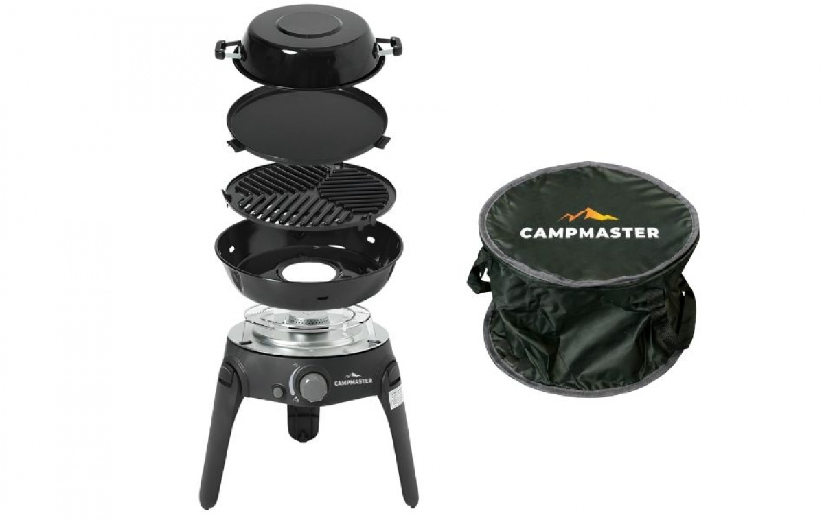 Campmaster Portable Gas Grill in the group Household & Kitchen / Grills / Gas grill at Campingvaruhuset i Norden AB (84268)