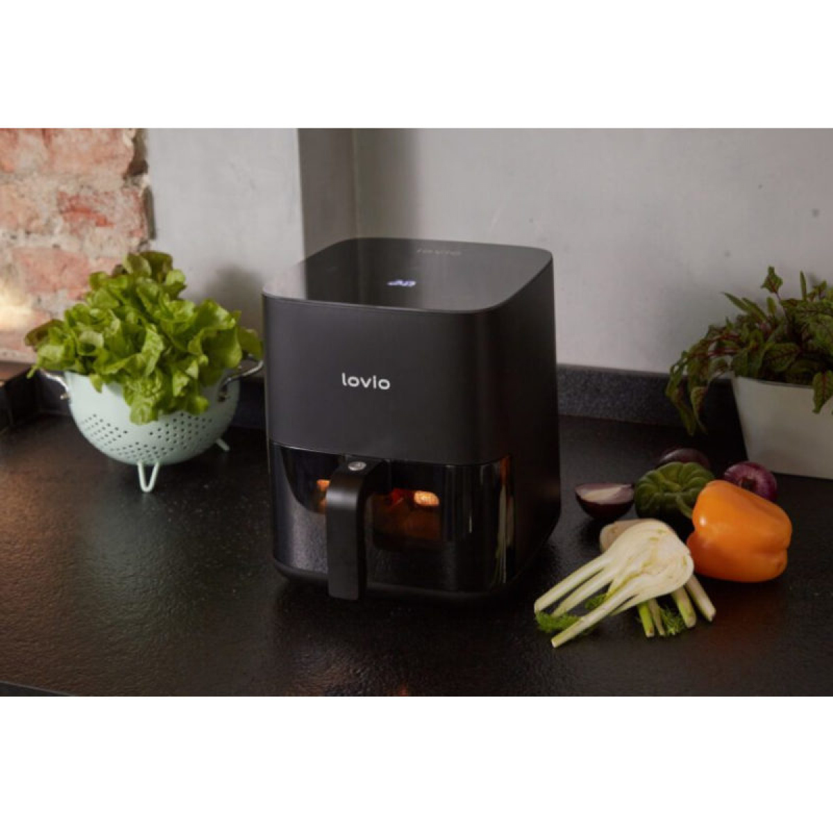 Lovio Air Fryer PureFry 5L in the group Household & Kitchen / Kitchen appliances / Other Kitchen Appliances at Campingvaruhuset i Norden AB (84276)