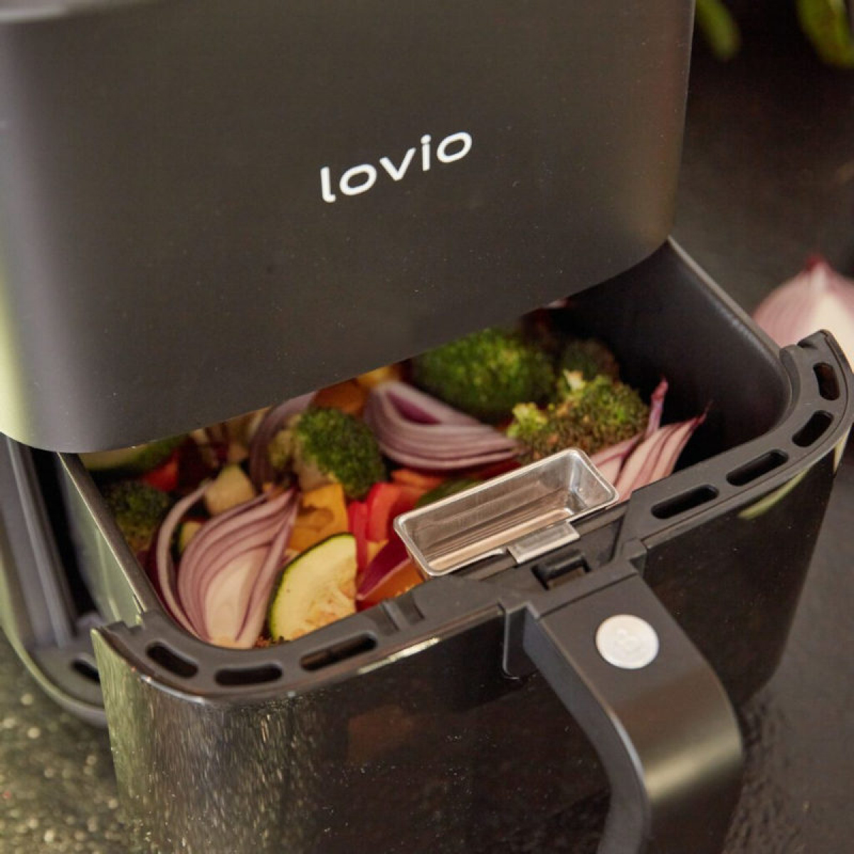 Lovio Air Fryer PureFry 5L in the group Household & Kitchen / Kitchen appliances / Other Kitchen Appliances at Campingvaruhuset i Norden AB (84276)