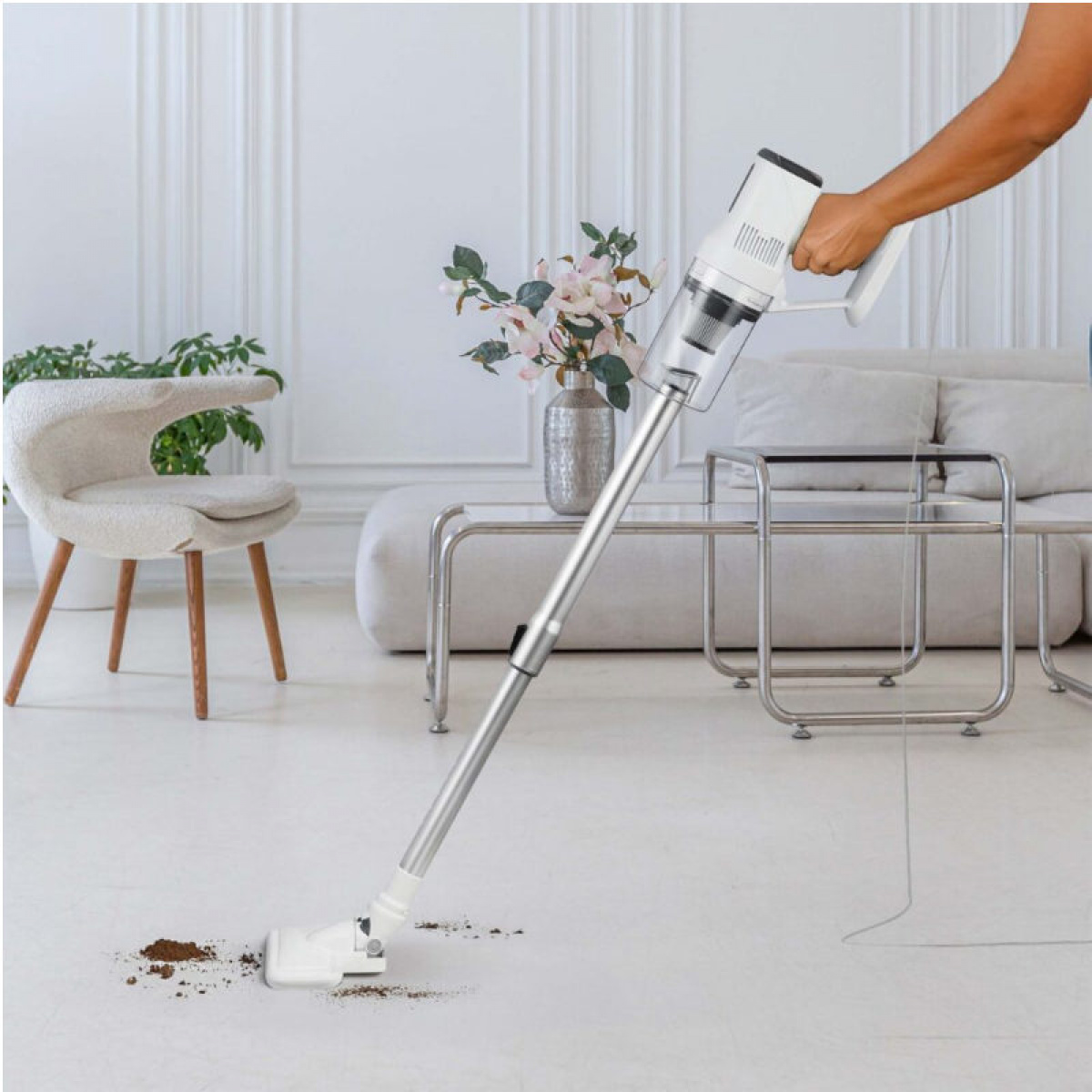 Manta Handheld Vacuum with Stick in the group Household & Kitchen / Laundry, Cleaning & Dishes / Cleaning at Campmarket (84283)