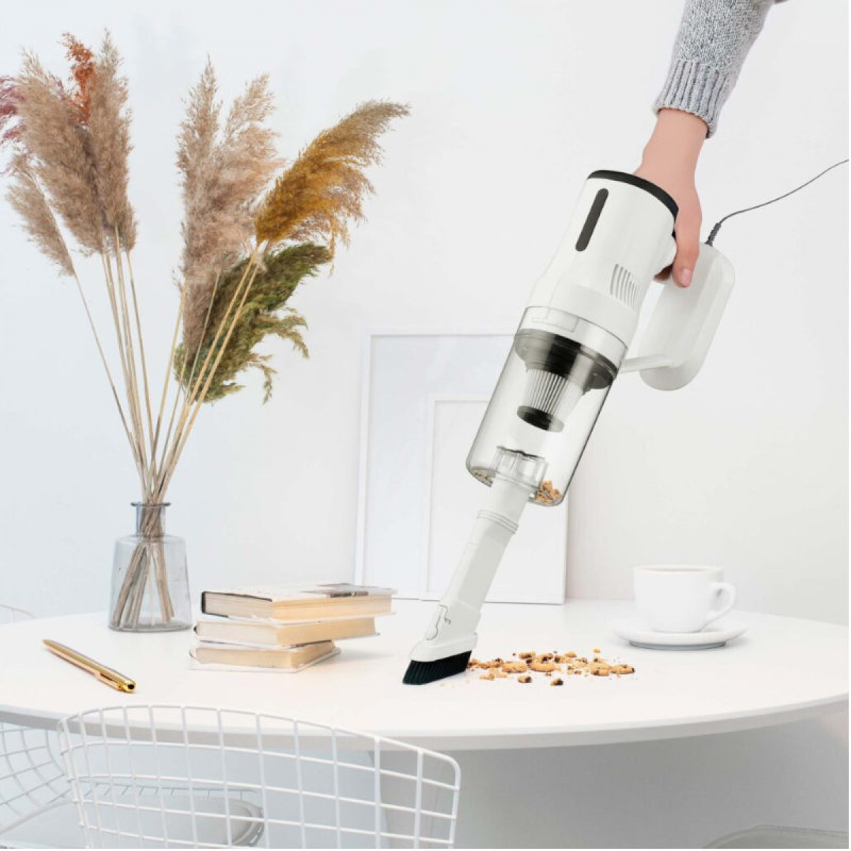 Manta Handheld Vacuum with Stick in the group Household & Kitchen / Laundry, Cleaning & Dishes / Cleaning at Campmarket (84283)