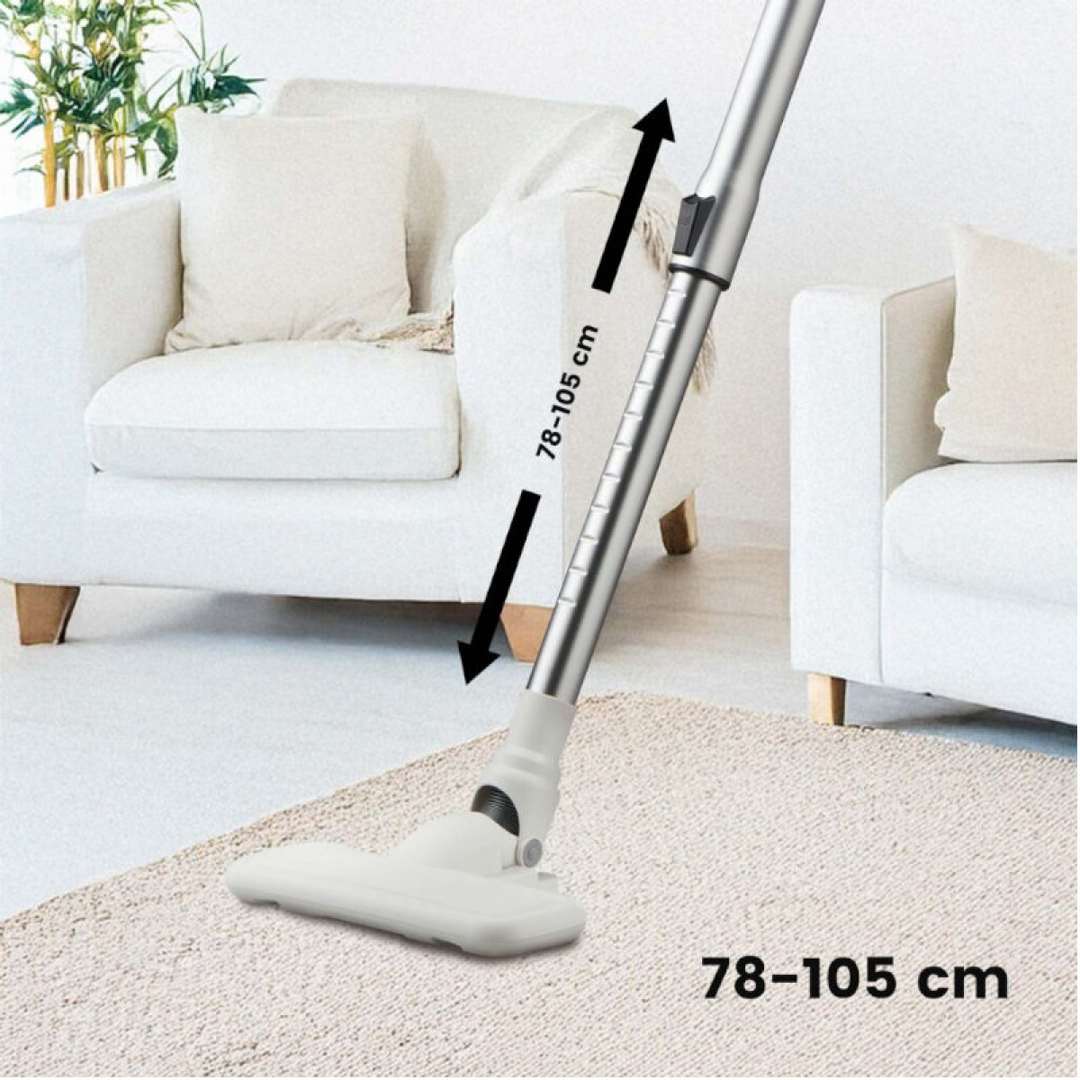 Manta Handheld Vacuum with Stick in the group Household & Kitchen / Laundry, Cleaning & Dishes / Cleaning at Campmarket (84283)