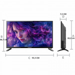 Manta LED TV 24 inches 12-230v
