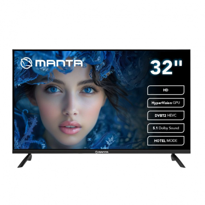 MANTA LED TV 32 inches 230v in the group Caravan & Motorhome / Electronics / TV, Image & Sound / TV at Campmarket (84285)