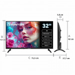 Manta LED Smart TV 32 inch 230v