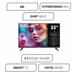 Manta LED Smart TV 32 inch 230v