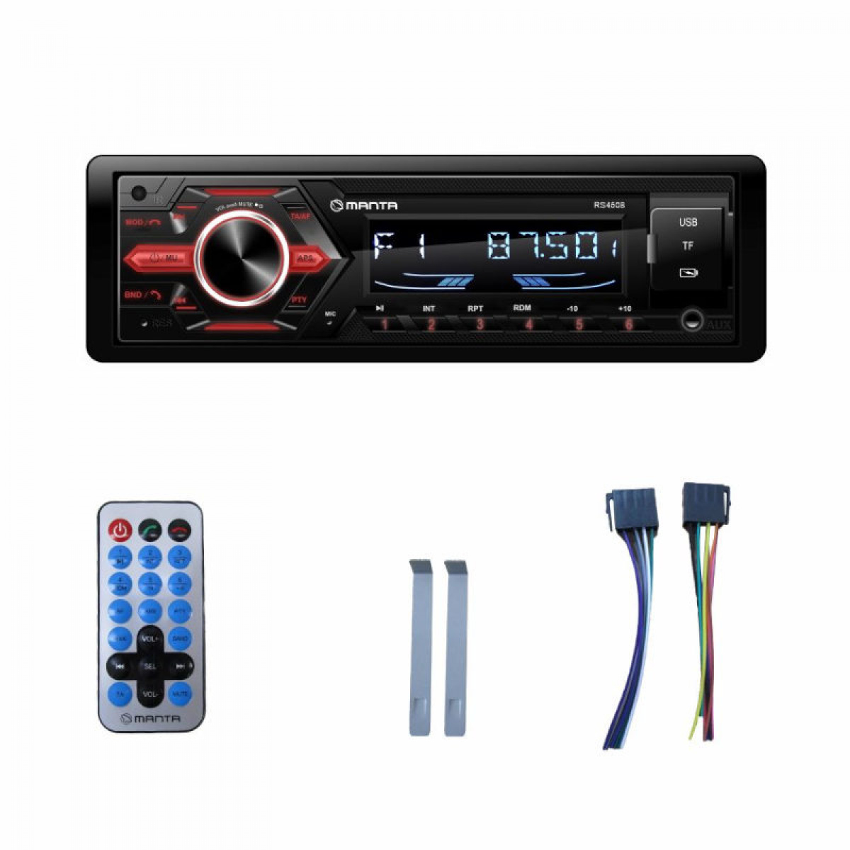 Manta Car Stereo Ottawa RS4508 in the group Caravan & Motorhome / Electronics / TV, Image & Sound at Campingvaruhuset i Norden AB (84289)