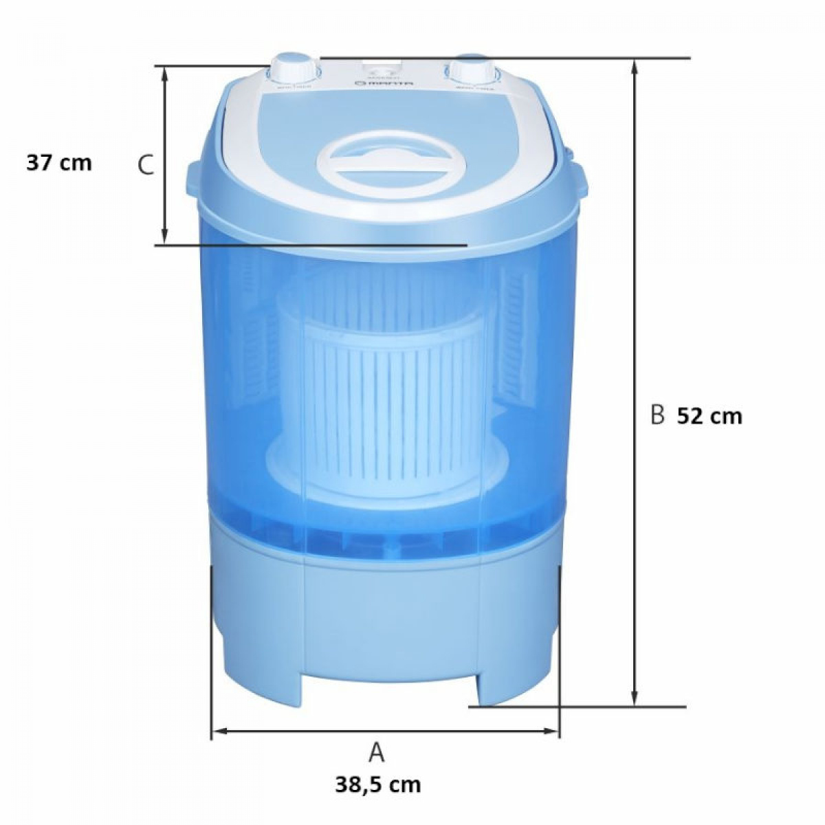 Manta Washing Machine with Spin Dryer 230V in the group Household & Kitchen / Laundry, Cleaning & Dishes / Washing machines at Campmarket (84290)