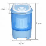 Manta Washing Machine with Spin Dryer 230V