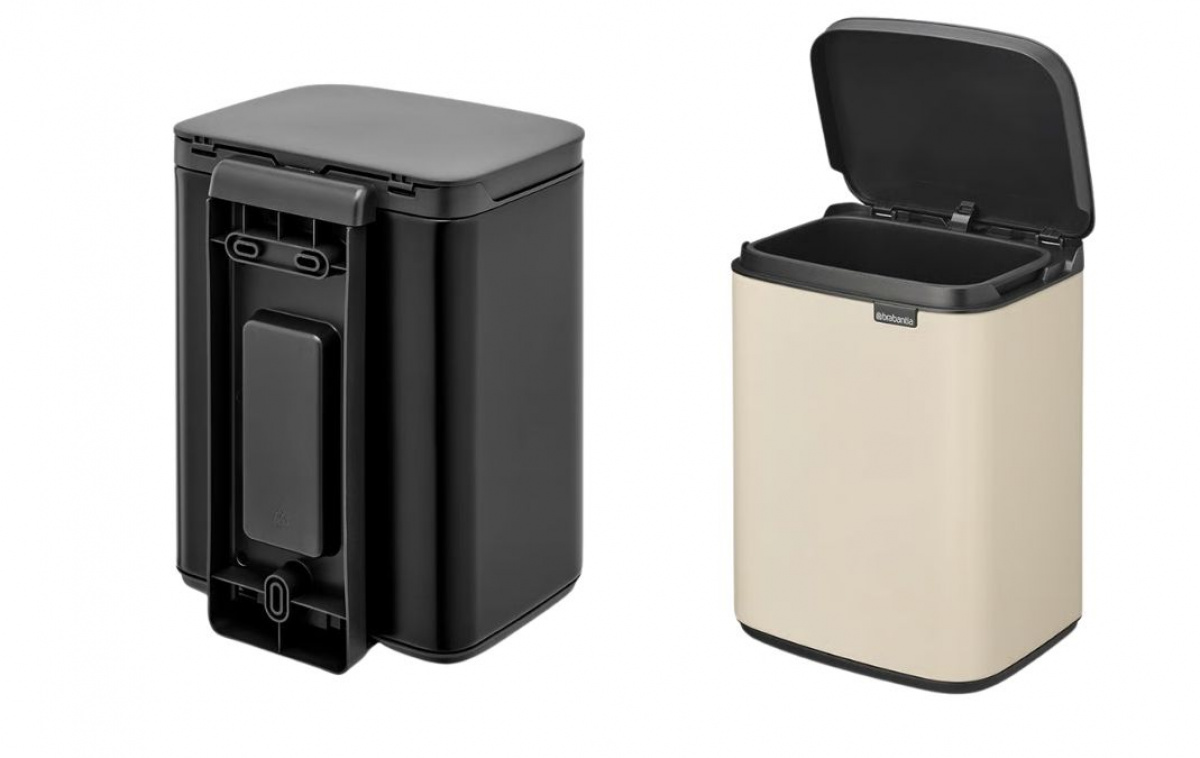 Brabantia Bo Waste Bin 4L in the group Household & Kitchen / Laundry, Cleaning & Dishes / Cleaning at Campingvaruhuset i Norden AB (84296)