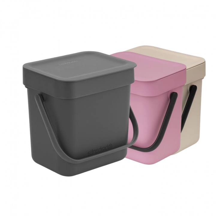 Brabantia Waste Bin 3L in the group Household & Kitchen / Laundry, Cleaning & Dishes / Cleaning at Campingvaruhuset i Norden AB (84298)