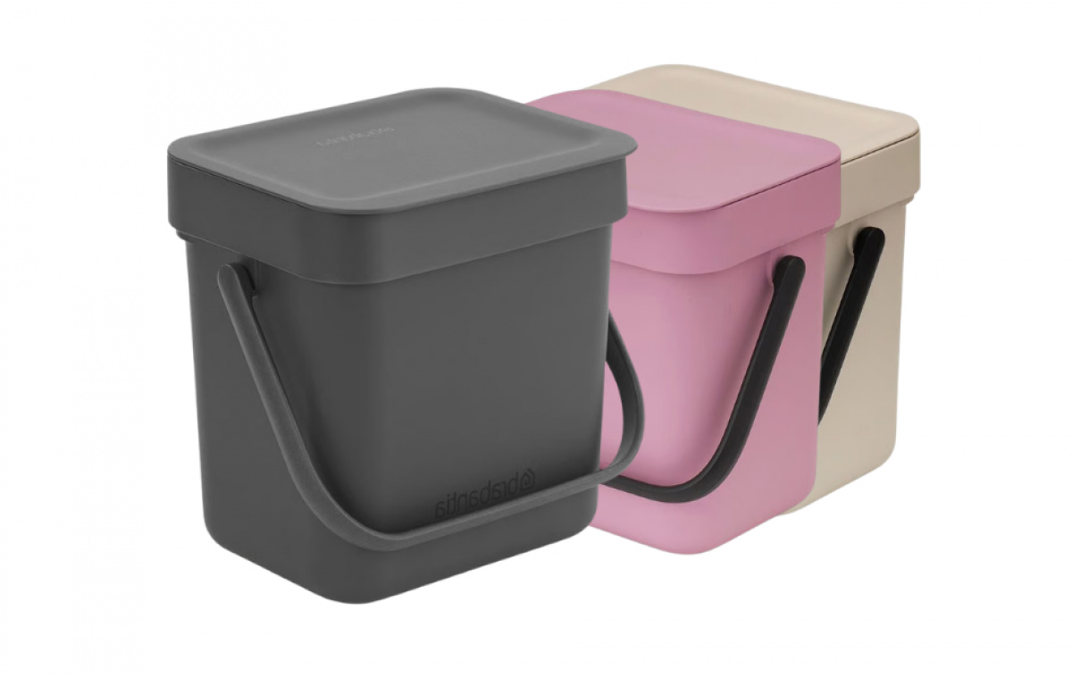 Brabantia Waste Bin 3L in the group Household & Kitchen / Laundry, Cleaning & Dishes / Cleaning at Campingvaruhuset i Norden AB (84298)