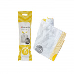 Brabantia PerfectFit waste bags 3–5L pack of 20