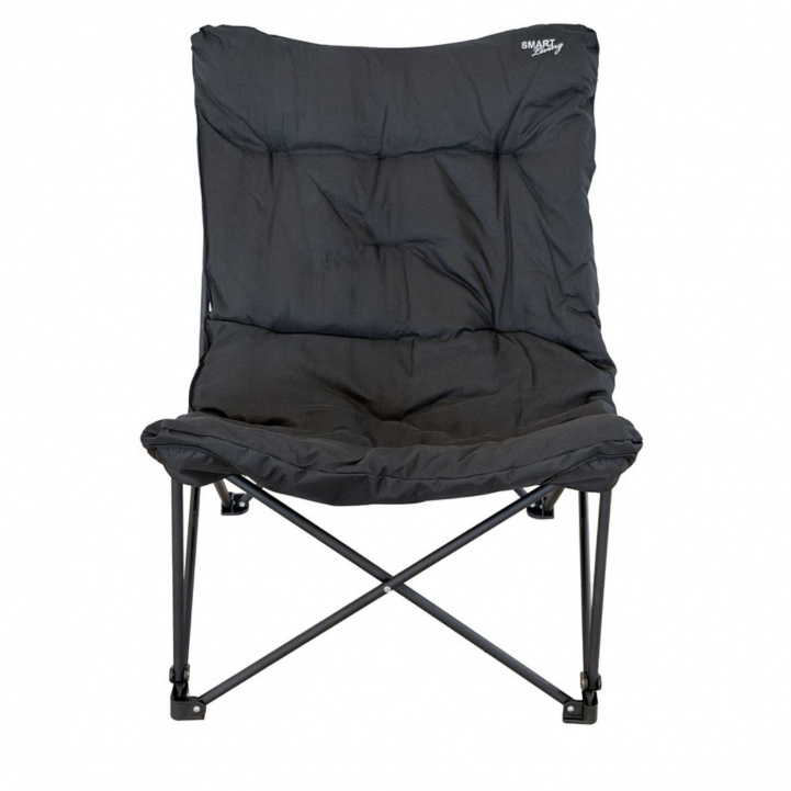 Smart Living Lounge Chair Black in the group Camping furniture / Camping chairs / Other Chairs at Campingvaruhuset i Norden AB (84486)