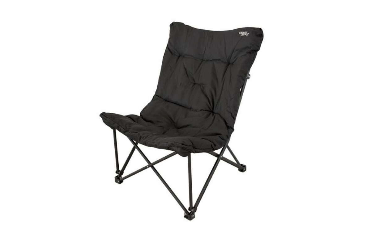 Smart Living Lounge Chair Black in the group Camping furniture / Camping chairs / Other Chairs at Campingvaruhuset i Norden AB (84486)