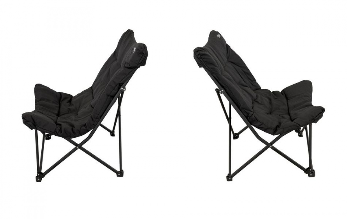 Smart Living Lounge Chair Black in the group Camping furniture / Camping chairs / Other Chairs at Campingvaruhuset i Norden AB (84486)