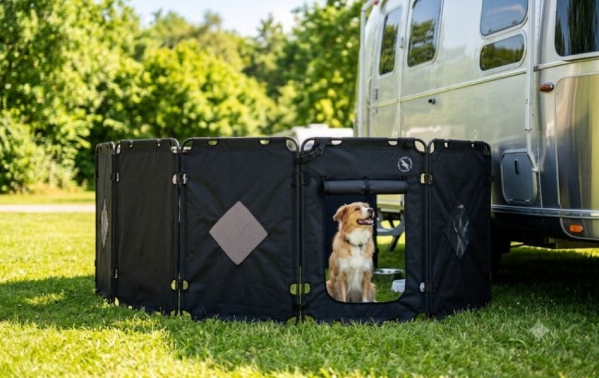 Smart Living Dog Pen Black in the group Other / For the Pets at Campingvaruhuset i Norden AB (84498)