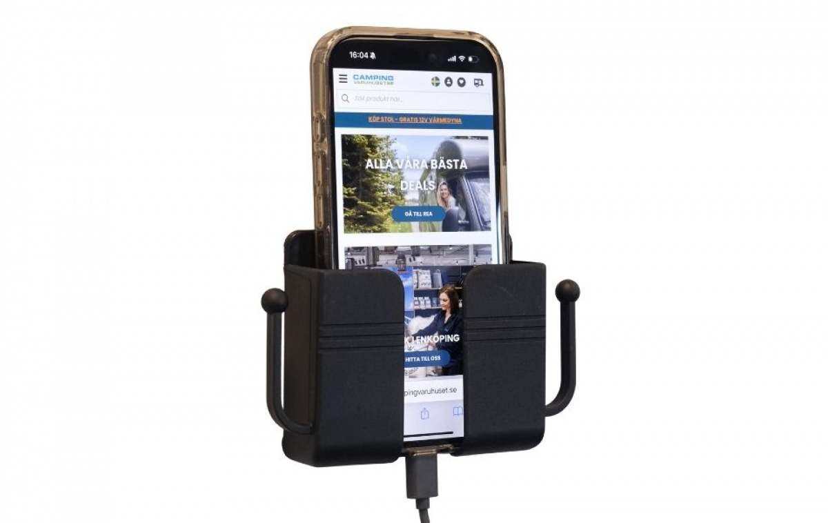 Wall Holder with Hooks Grey in the group Home & Interior / Storage at Campingvaruhuset i Norden AB (84527)