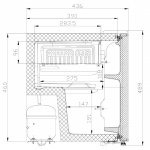 Manta Refrigerator 46L 230V White