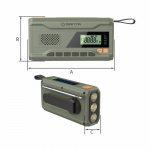 Manta Dynamo Crank Radio Solar Power Bank