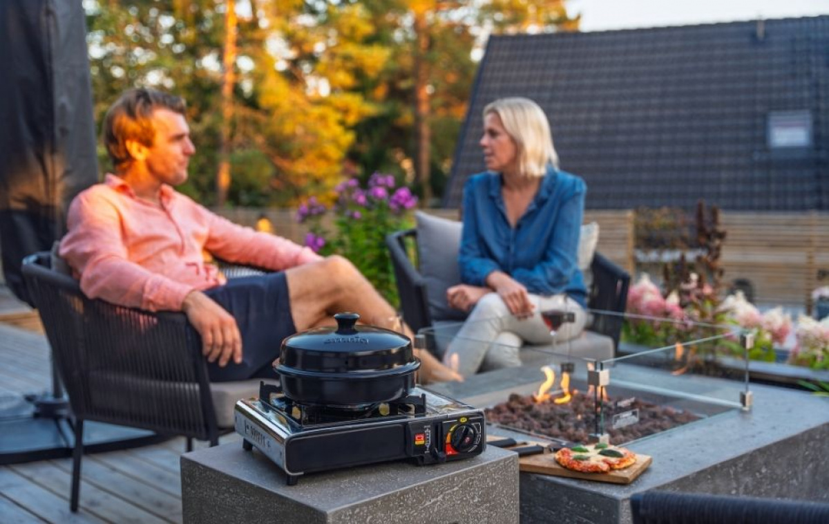 Omnia Stovetop Pizza Oven in the group Household & Kitchen / Kitchen accessories / Kitchen utensils at Campingvaruhuset i Norden AB (84740)