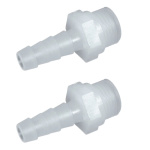 Adapter 1/2 Inch To 10mm Hose 2 pcs