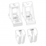 Fiamma Brackets For End F45L/TiL