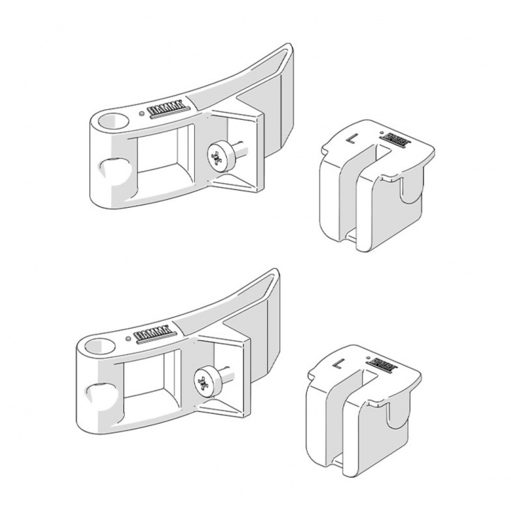 Fiamma Brackets For End F65s / F65L in the group Awning & Canopies / Awnings / Motorhome awnings / Fiamma Box Awnings / Accessories at Campingvaruhuset i Norden AB (84880)