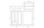 ProPlus Pull-Out Cutlery Drawer