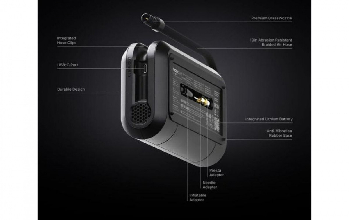Noco Portable Air Compressor Lithium Battery in the group Other / For the Car at Campmarket (84907)