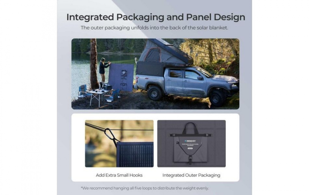 Renogy Portable Foldable Solar Panel 400W in the group Caravan & Motorhome / Electronics / Solar panels at Campmarket (84908)