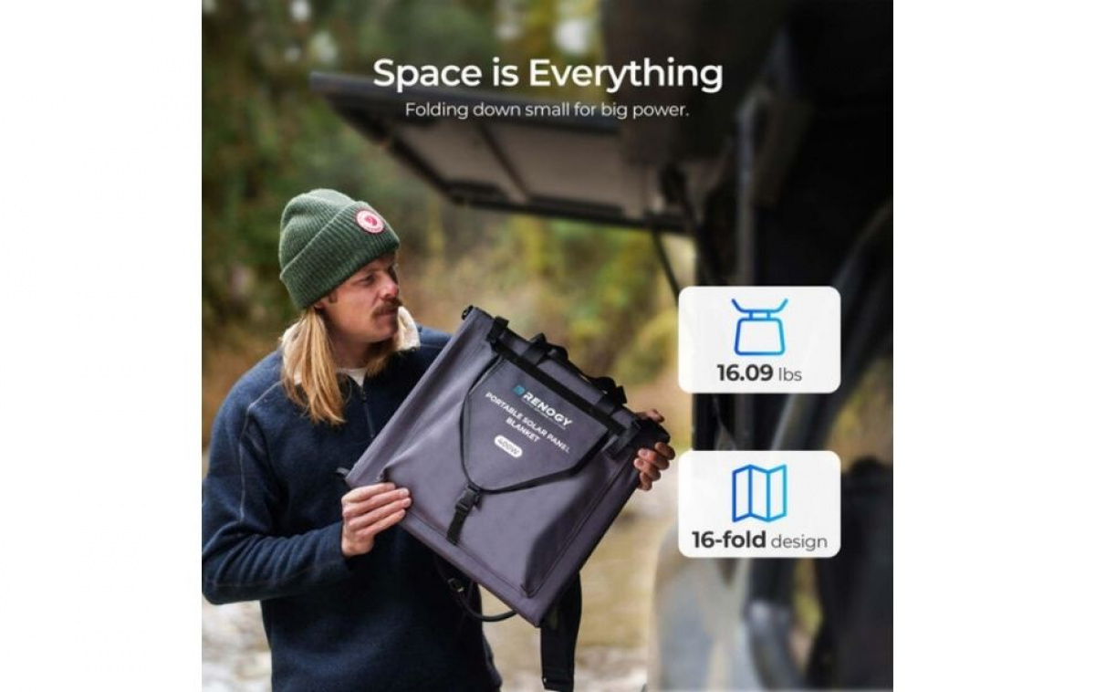 Renogy Portable Foldable Solar Panel 400W in the group Caravan & Motorhome / Electronics / Solar panels at Campmarket (84908)