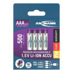 Ansmann Rechargeable Batteries AAA 4-Pack