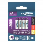 Ansmann Rechargeable Batteries AA 4-Pack