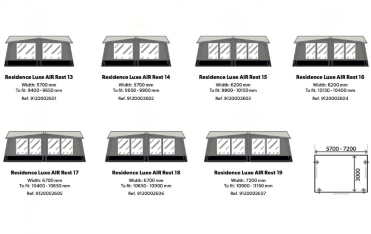 Dometic Residence Luxe Air Rest in the group News at Campingvaruhuset i Norden AB (84939)