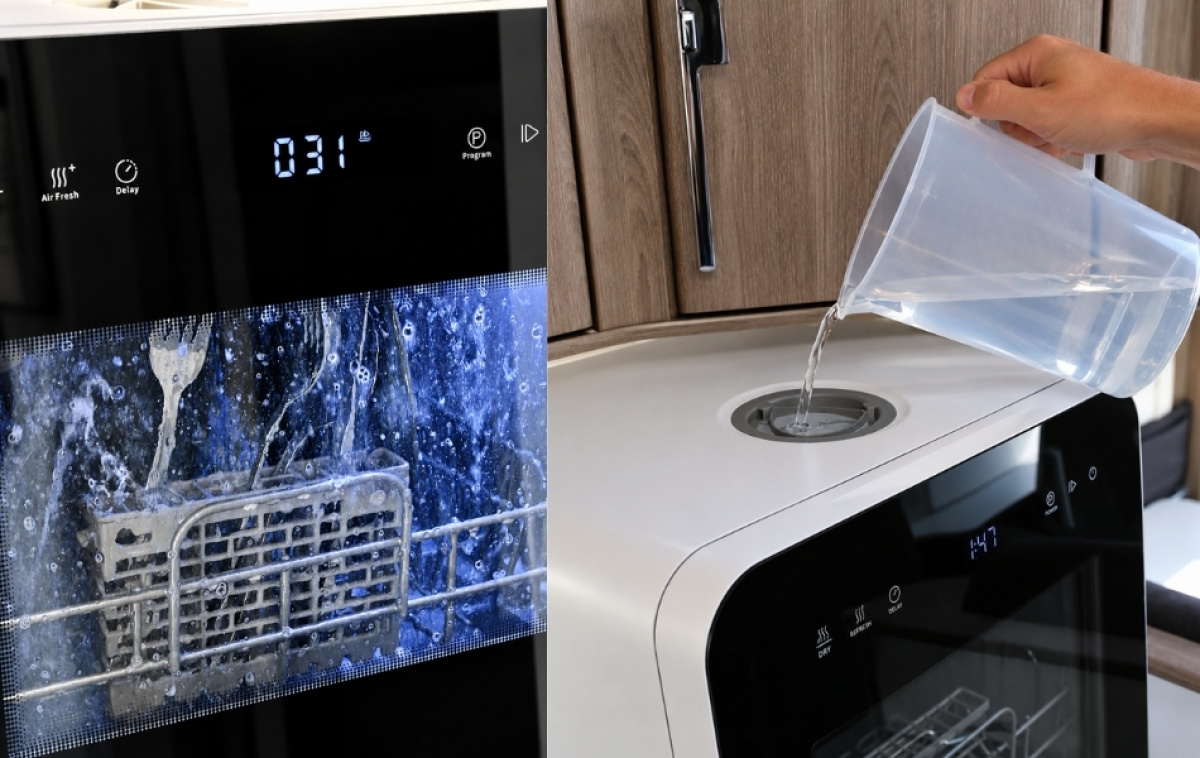 Manta Dishwasher 230V in the group Household & Kitchen / Kitchen accessories / Kitchen appliances at Campingvaruhuset i Norden AB (85003)